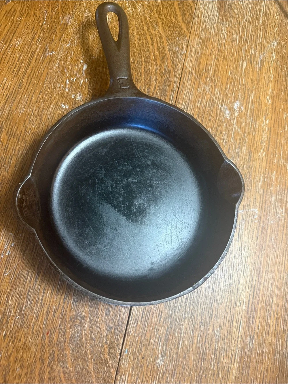 Griswold No. 3 Large Block Logo skillet (Pattern 709)